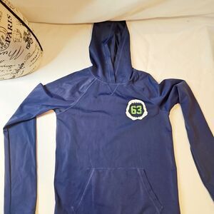 Lands' End Navy Blue Hoodie